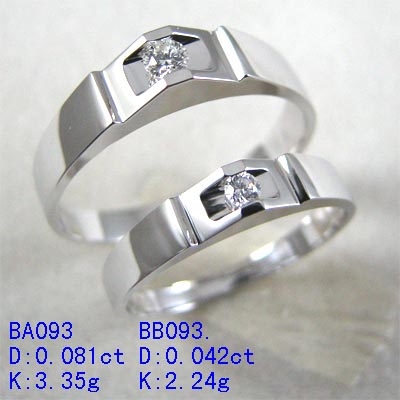 BA093男戒 款式图