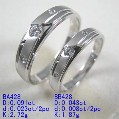 BA428男戒 款式图