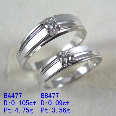 BA477男戒 款式图