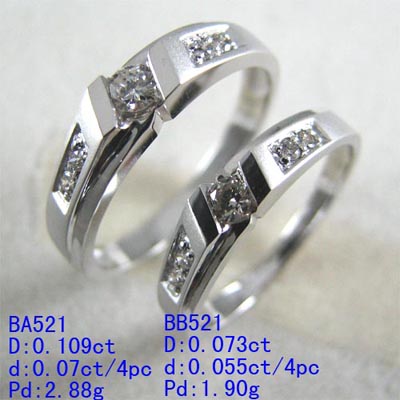 BA521男戒 款式图