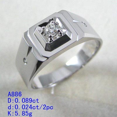 	A886	男戒 款式图